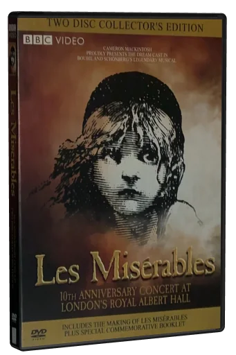 Les Misérables: 10th Anniversary Concert at the Royal Albert Hall DVD, BBC Video