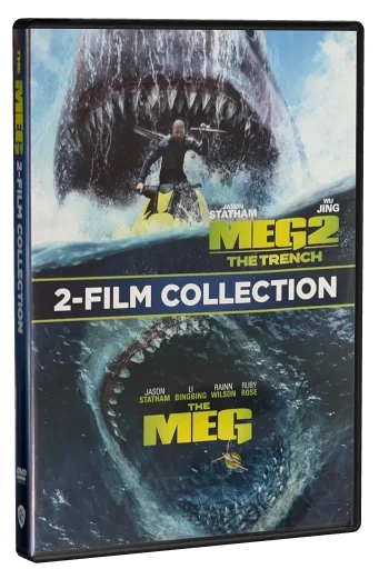 Meg / Meg 2: The Trench DVD cover