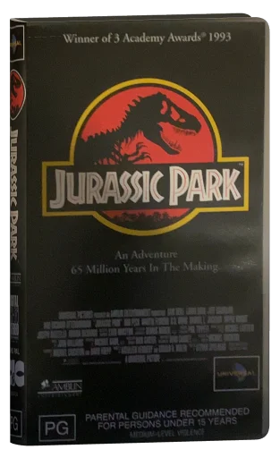 Jurassic Park VHS, Universal Home Entertainment