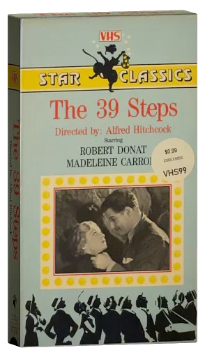 The 39 Steps VHS, Star Classics