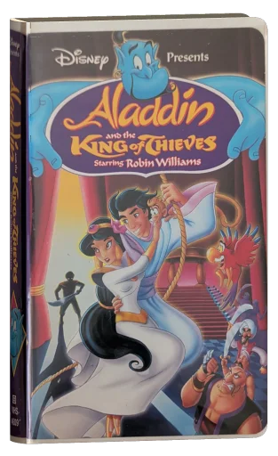 Aladdin and the King of Thieves VHS, Walt Disney Home Video