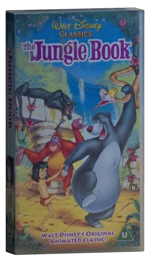 The Jungle Book VHS, Buena Vista Home Video