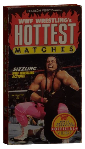 WWF Wrestling's Hottest Matches VHS cover