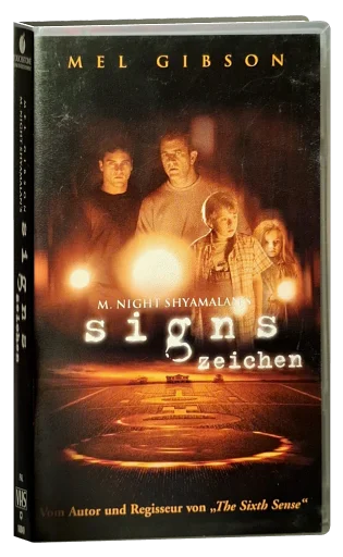 Signs VHS, Touchstone Home Entertainment