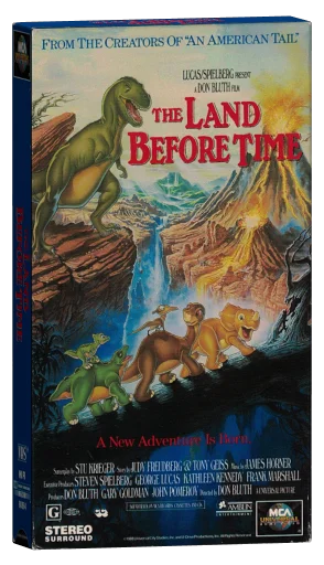 The Land Before Time VHS, MCA Universal Home Video