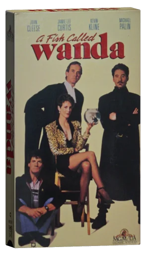 A Fish Called Wanda VHS, MGM/UA Home Video