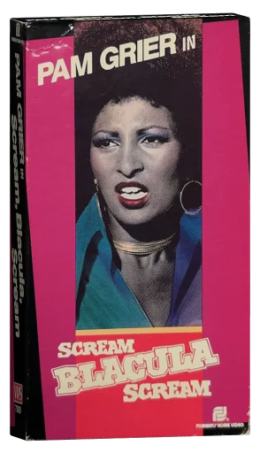 Scream Blacula Scream VHS, Filmways Home Video