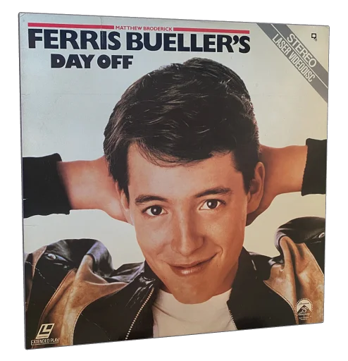 Ferris Bueller's Day Off Laserdisc, Paramount Home Video