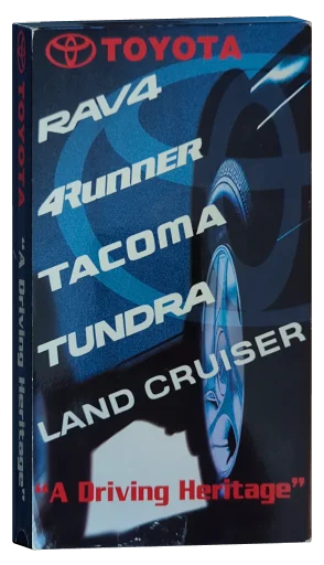 Toyota A Driving Heritage VHS cover