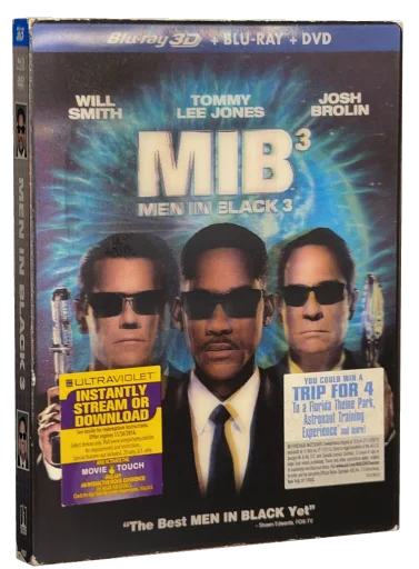 Men in Black 3 Blu-ray, Sony Pictures