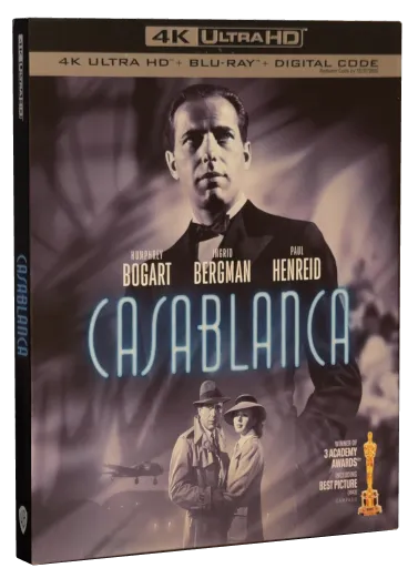 Casablanca Blu-ray, Warner Bros.