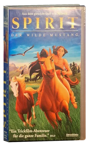 Spirit: Stallion of the Cimarron VHS, DreamWorks Animation