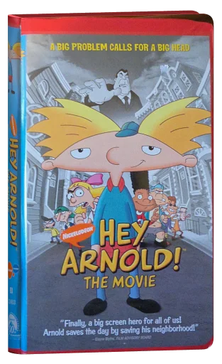 Hey Arnold! The Movie VHS, Paramount Home Video