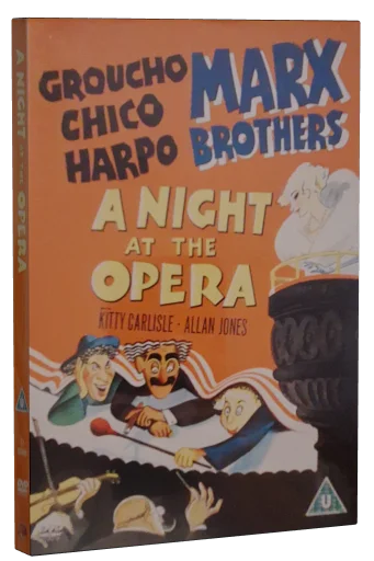Marx Brothers in A Night at the Opera DVD cover