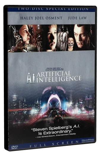 A.I. Artificial Intelligence DVD, DreamWorks