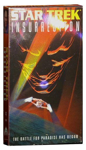 Star Trek: Insurrection VHS, Paramount