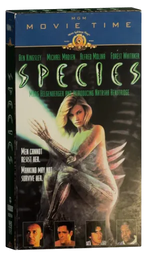 Species VHS, MGM Home Entertainment