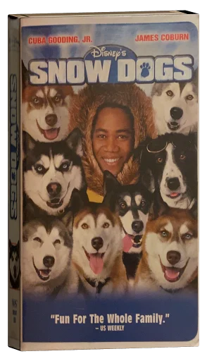 Snow Dogs VHS, Walt Disney Home Entertainment