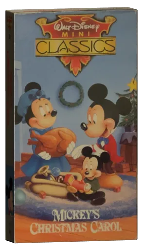 Mickey's Christmas Carol VHS, Walt Disney Home Video