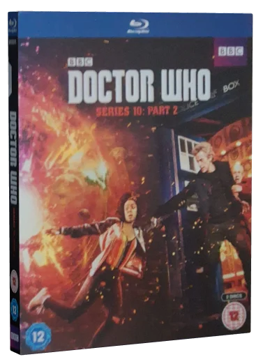Doctor Who Blu-ray cover