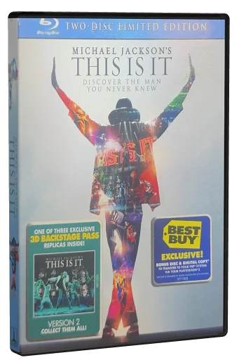 This Is It DVD, Sony Pictures Home Entertainment