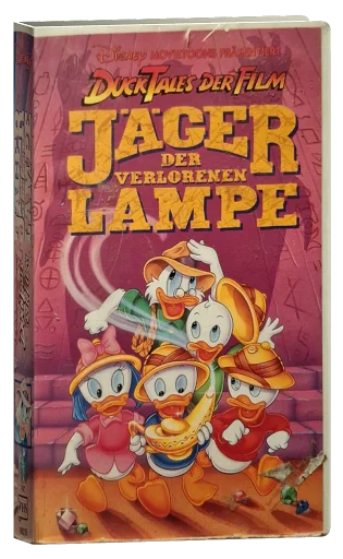DuckTales: The Movie - Treasure of the Lost Lamp VHS, Buena Vista Home Video