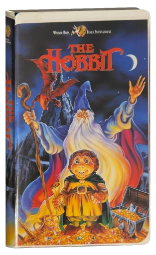The Hobbit VHS, Warner Bros. Family Entertainment