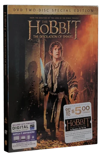 The Hobbit: The Desolation of Smaug DVD, Warner Home Video