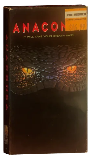 Anaconda VHS, Columbia TriStar Home Video