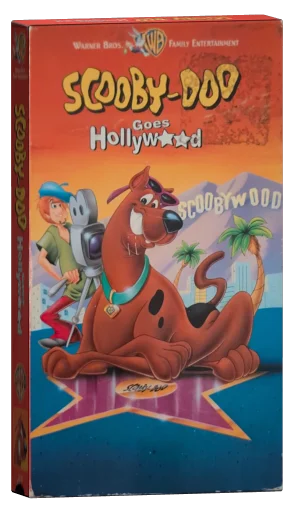 Scooby Goes Hollywood VHS, Warner Bros. Family Entertainment