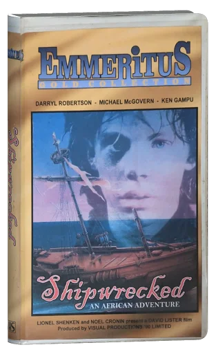 Shipwrecked: An African Adventure VHS cover