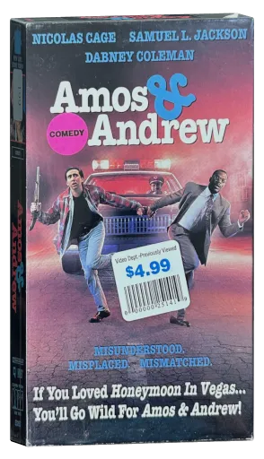 Amos & Andrew VHS, New Line Home Video