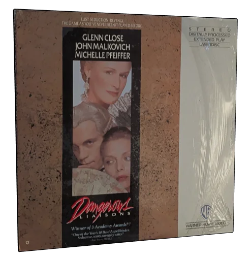 Dangerous Liaisons Laserdisc, Warner Home Video