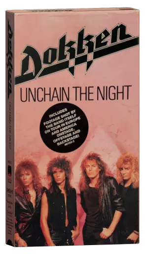Dokken: Unchain the Night VHS cover