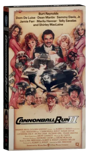 Cannonball Run II VHS, Warner Home Video