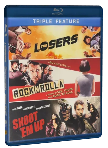 The Losers Blu-ray, Warner Bros. Pictures