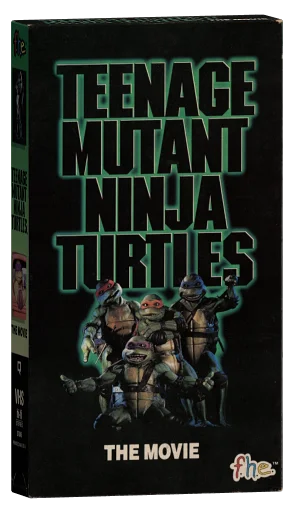 Teenage Mutant Ninja Turtles VHS, F.H.E. (Family Home Entertainment)