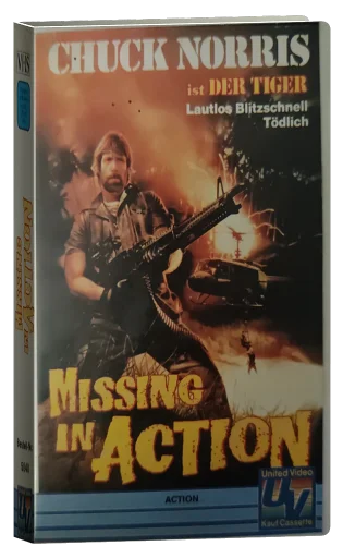 Missing in Action VHS, United Video