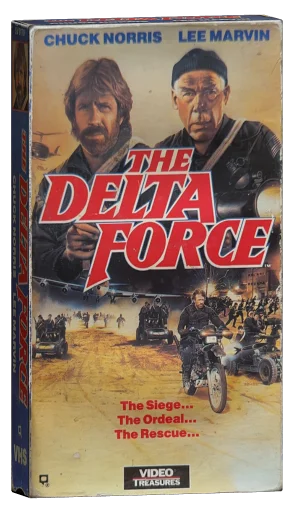 The Delta Force VHS, Video Treasures
