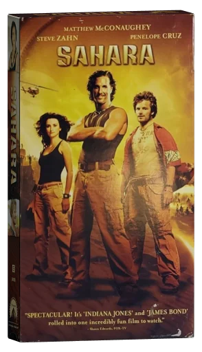 Sahara VHS cover