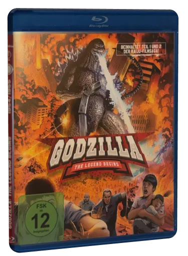 Godzilla: The Legend Begins Blu-ray cover
