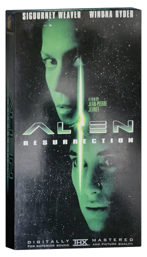 Alien Resurrection VHS, 20th Century Fox Home Entertainment
