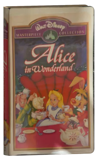 Alice in Wonderland VHS cover