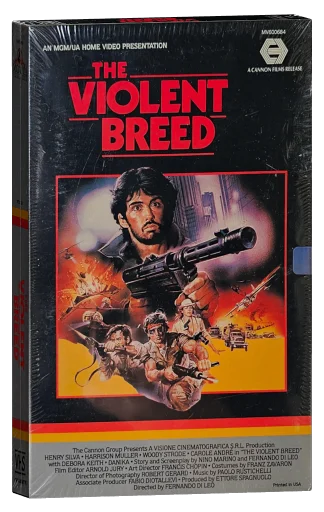 The Violent Breed VHS, MGM/UA Home Video