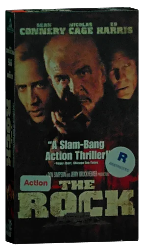 The Rock VHS, Hollywood Pictures Home Video