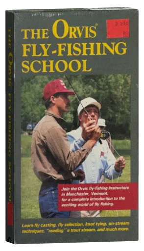 The Orvis Fly-Fishing School VHS cover