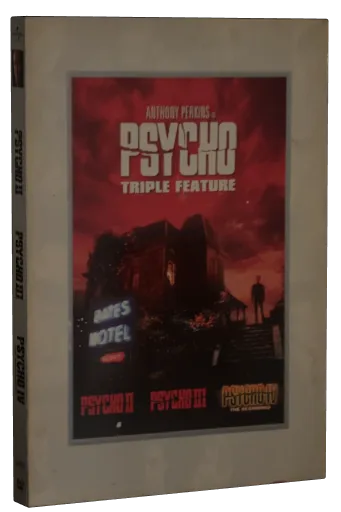 Psycho Triple Feature DVD cover