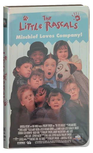 The Little Rascals VHS, MCA Universal Home Video