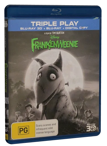 Frankenweenie Blu-ray, Disney