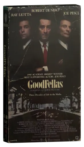 GoodFellas VHS, Warner Home Video